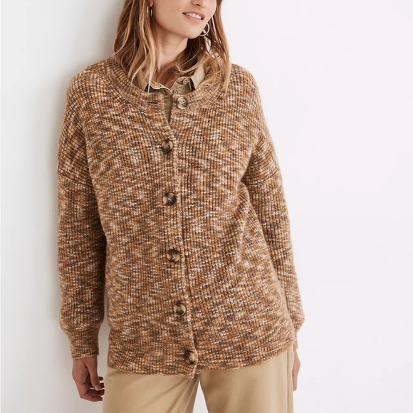 Madewell Space-Dyed Winstead Cardigan Sweater - Picture 5 of 10